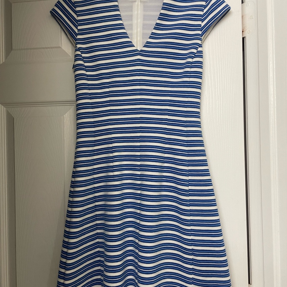 Lily Pulitzer XXS blue stripe dress